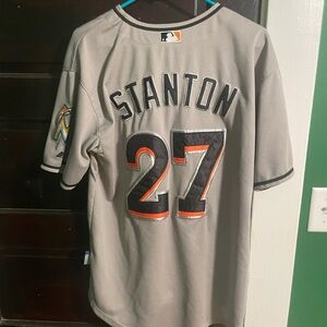 Giancarlo Stanton #27 Miami Marlins jersey